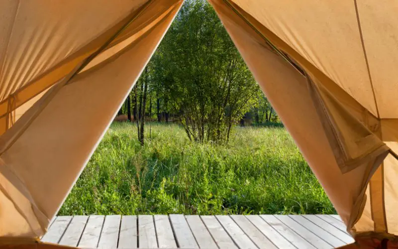 is a canvas tent better