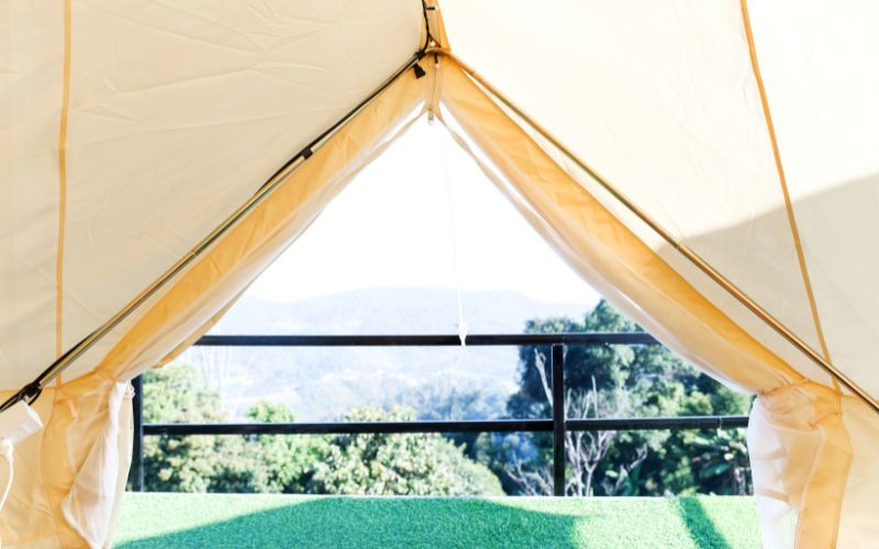 is a canvas tent better