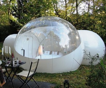 what is a bubble tent