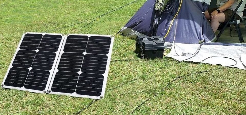 solar panel for camping