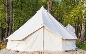 are canvas tent waterproof