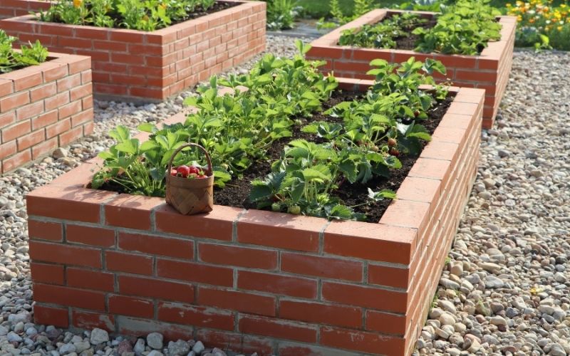 can you put raised garden beds on concrete