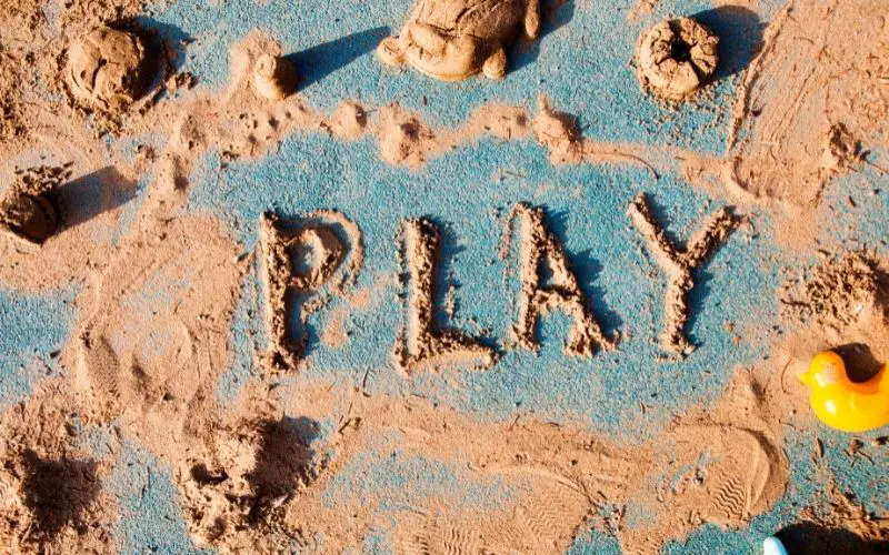 Can you use play sand in the garden?