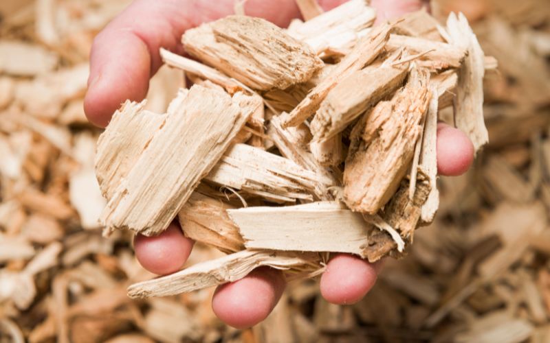 do woodchips stop weeds from growing
