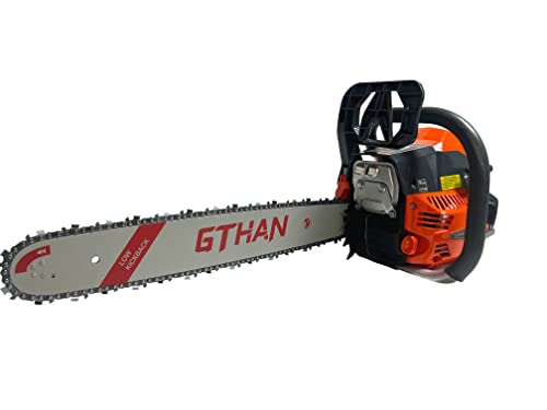 Gas Chainsaw 60cc 2-Cycle Gasoline Powered Chainsaws 20-Inch Professional Power Chain Saws For Forest Cutting Trees, Wood, Garden and Farm Use