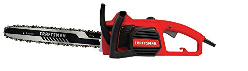 CRAFTSMAN (CMECS600)Electric Chainsaw, 16-Inch, 12-Amp ,Red