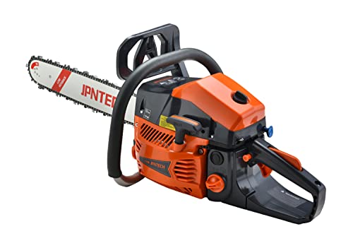 Gas Chainsaw 60cc 2-Cycle Gasoline Powered Chainsaw 20 Inch Handheld Cordless Petrol Chain Saws For Forest, Wood, Garden and Farm Cutting Use