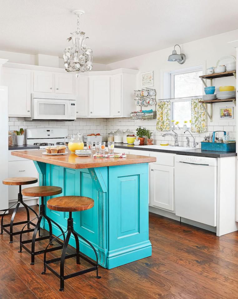 Low-Cost Country Kitchen Ideas