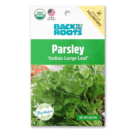 Back to the Roots 100% Organic Seed Packet – Parsley ‘Italian Large Leaf’ 420mg