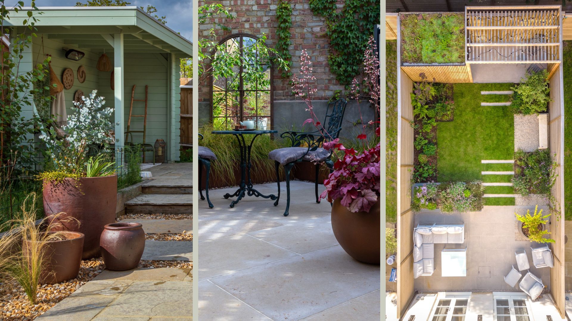 12 small garden tips by experts to maximize space and style