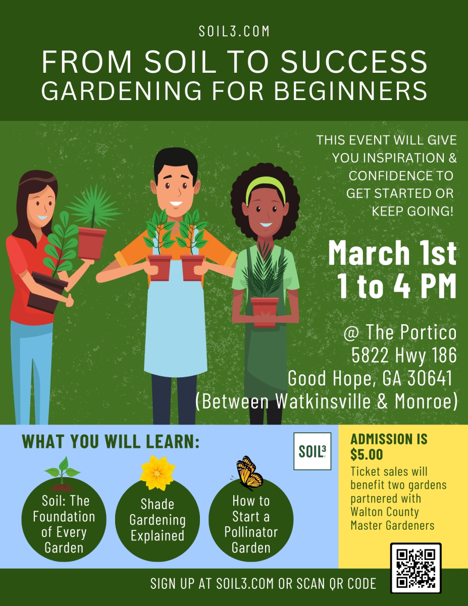 From Soil to Success โ a seminar on Gardening for Beginners in Good Hope Saturday โ Your Local News