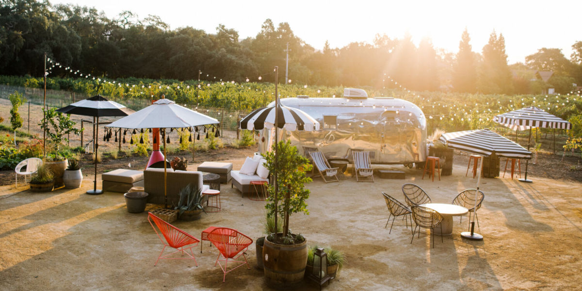 Low-Key, Playful and Ready for a Glass of Cab: Steal These Outdoor Living Ideas from a Whimsical Napa Tasting Garden