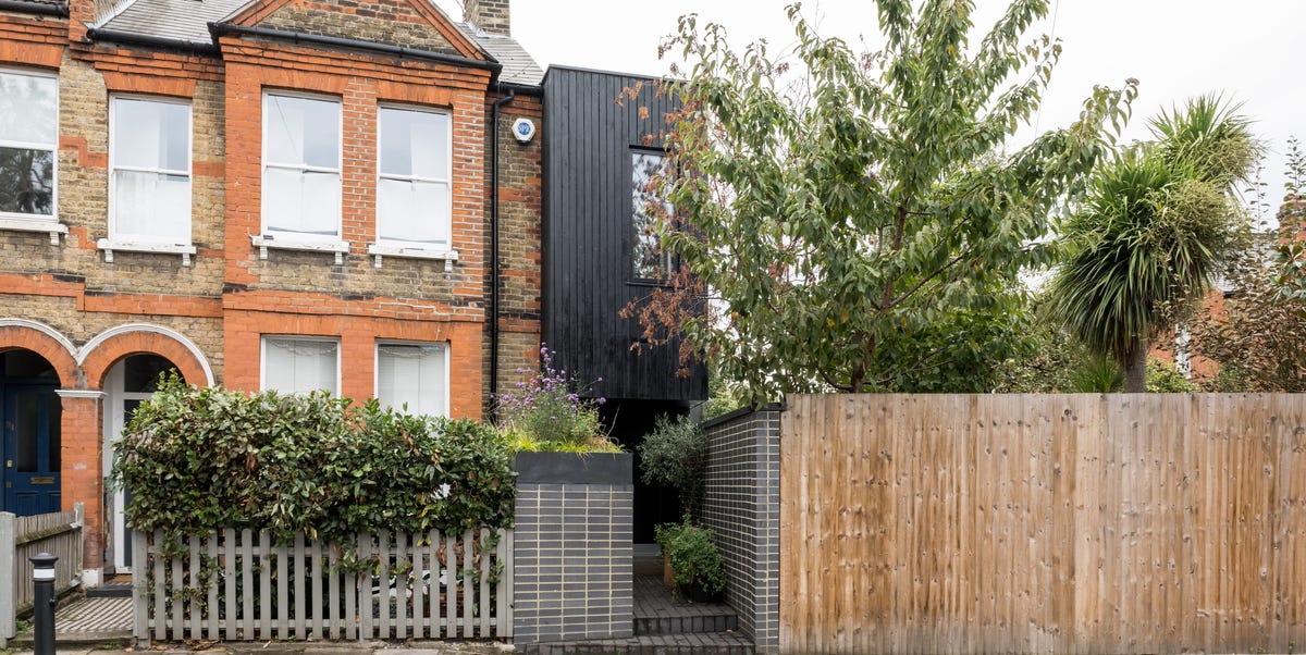 Skinny Infill House For Sale Built On An Overgrown Garden