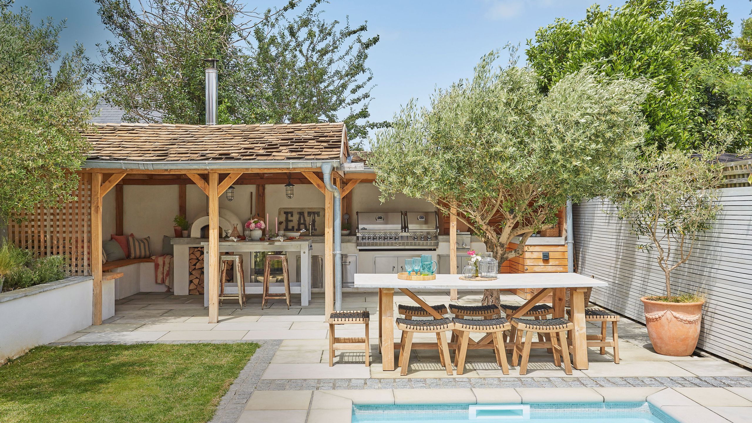 Greek gardens are everywhere right now – how to get the look