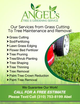 Angel’s Lawn & Tree Service