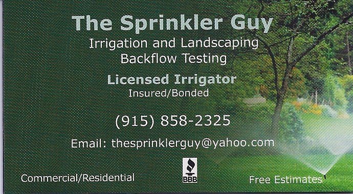 The Sprinkler Guy