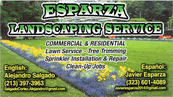 Esparza Landscaping Services