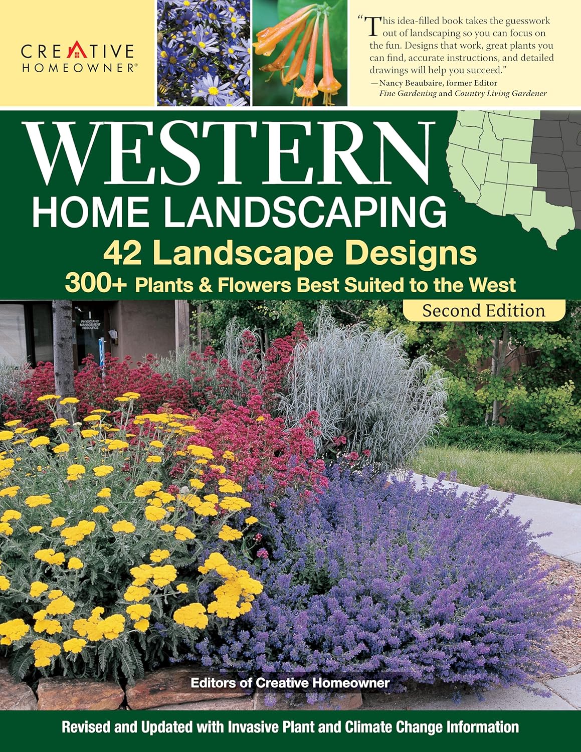 Western Home Landscaping, Second Edition: 42 Landscape Designs, 300+ Plants & Flowers Best Suited to the West (Creative Homeowner) Landscape Ideas for AZ, CA, CO, ID, MT, NM, NV, OR, UT, WA, WY, & BC