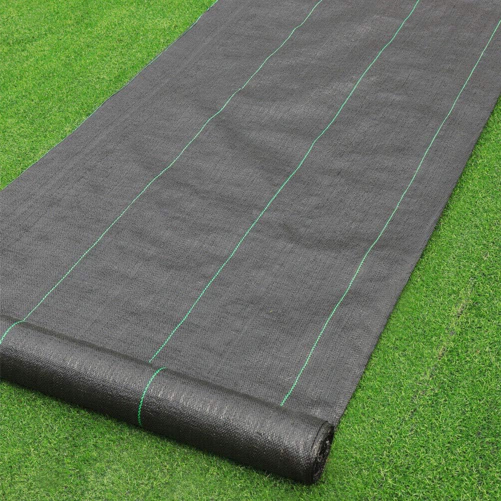 Petgrow Heavy Duty Weed Barrier Landscape Fabric, 3FT x 100FT | Outdoor Gardens Weed Blockr Fabric – Garden Landscaping Fabric Roll – Weed Control Fabric in Rolls