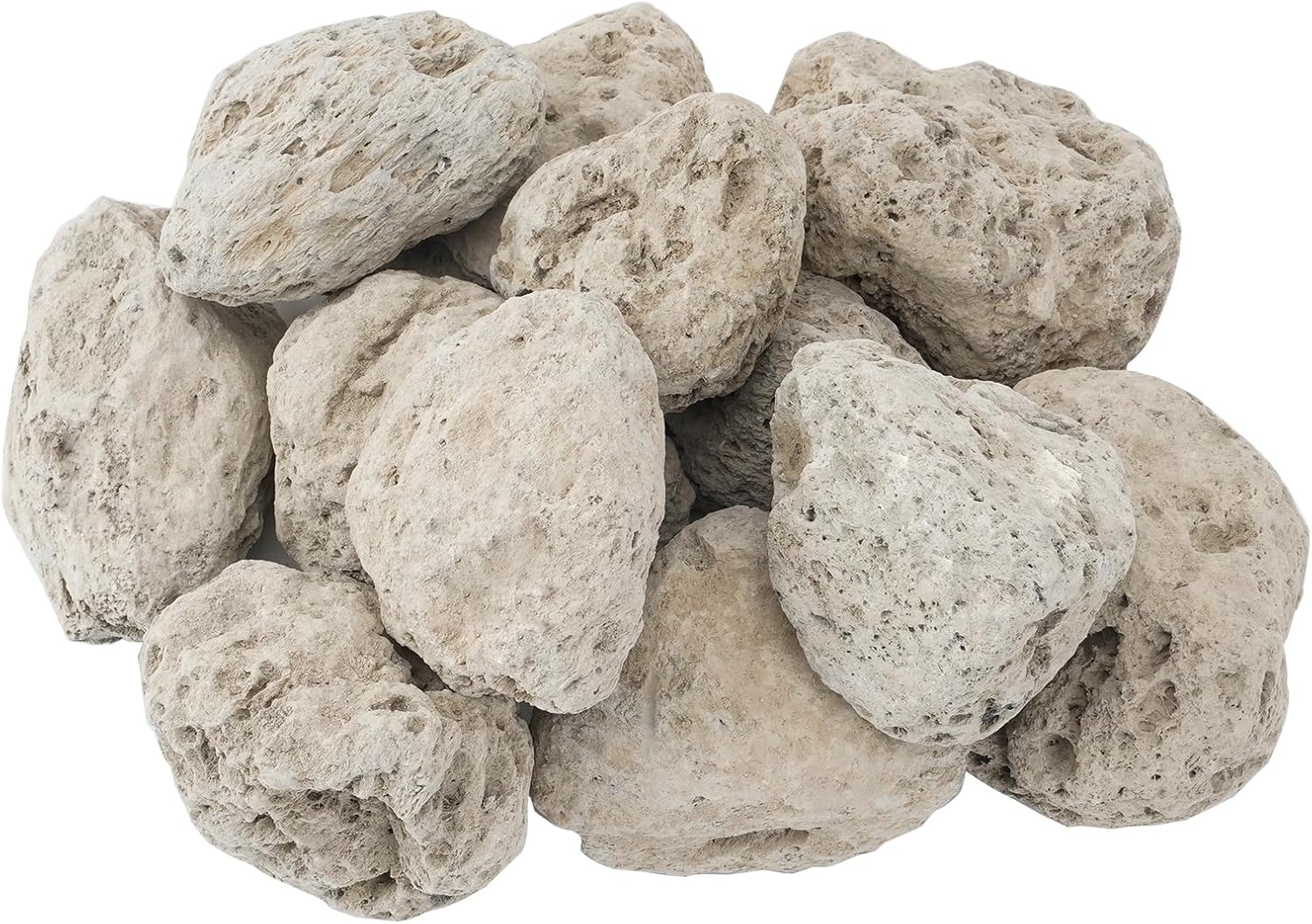 Skyflame 3″-5″ Natural Volcanic Lava Rock for Fireplaces and Fire Pit | 5LB, Fireproof, Heatproof, Light Weight, for Outland Living Bond Portable Fire Pits, Landscaping Decoration